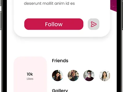 user profile page appui daily ui dailyui figma ui user profile userprofile