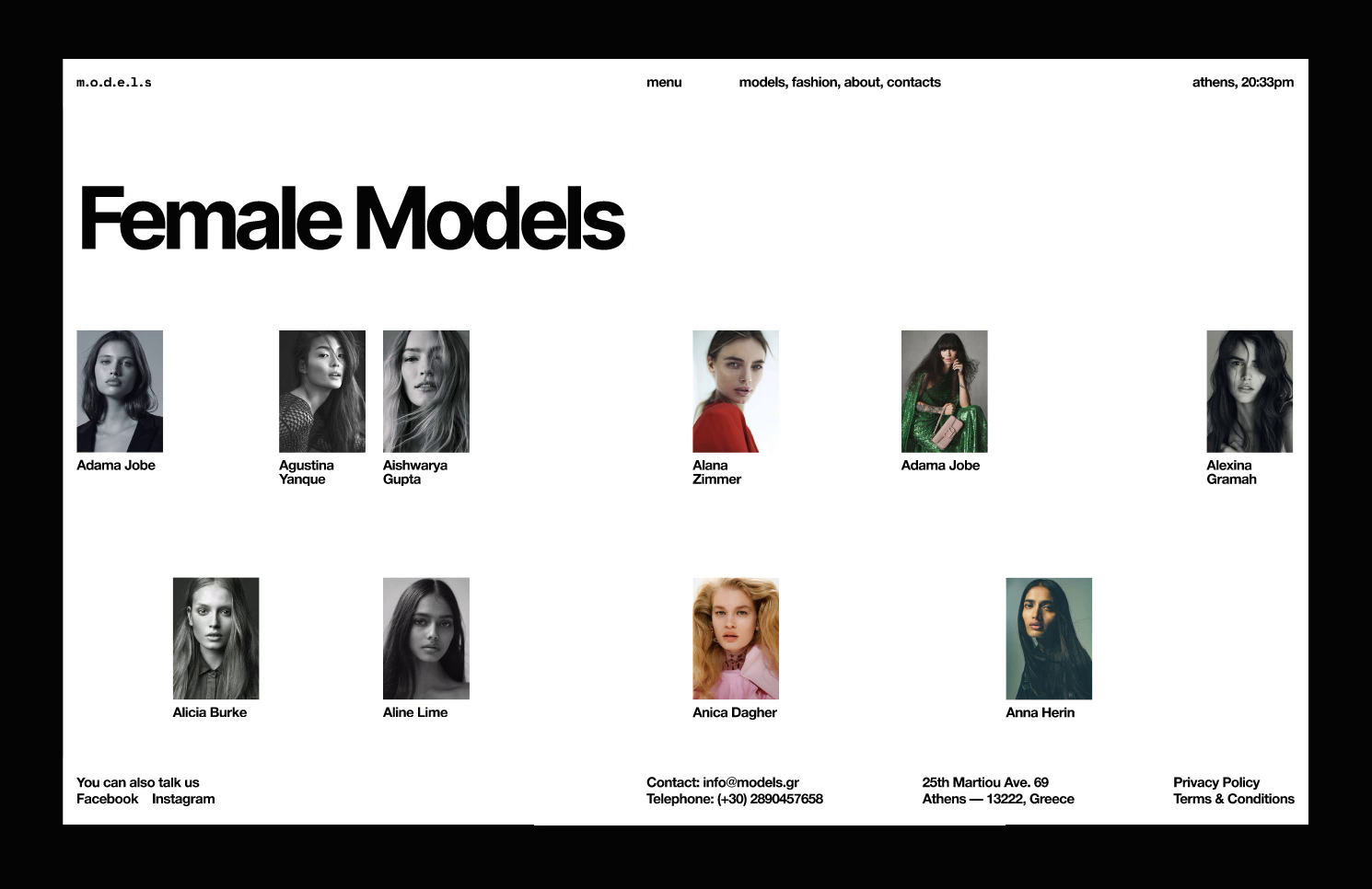 Example of Landing Page Design