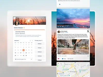 lemcal "feed" layout booking calendar calendly lemcal ui ux