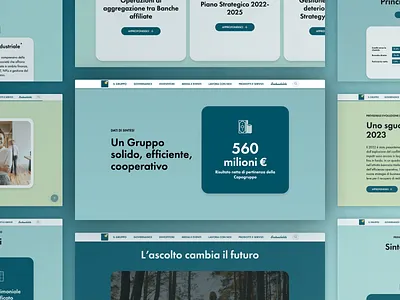CCB - Relazione finanziaria annuale 2022 accessibility annual report company financial report lets play ui ui design visual design web design website