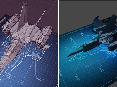 3D model from sketch 3d blender graphic design