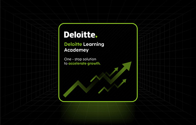 Social media post- Deloitte branding deloitte design gradient graphic design illustration social media vector
