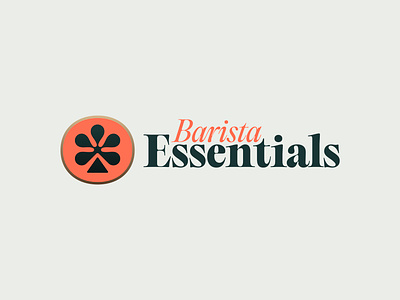 Barista Essentials - Logo Design asterisk barista bloom brand branding brew coffee creative logo drink espresso essentials extraction gadget gear logo star tools typography