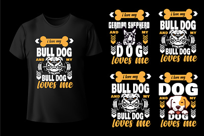Dog t shirt design animals bull dog design t shirt dog new t shirt t shirt design tee tee shirt typography