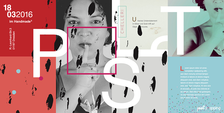 Foldable flyer by Elbtaltiger on Dribbble