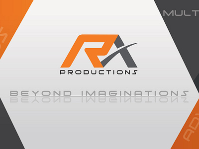 RA Productions Brochure graphic design