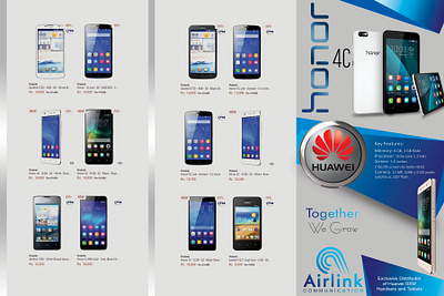 Airlink Brochure graphic design