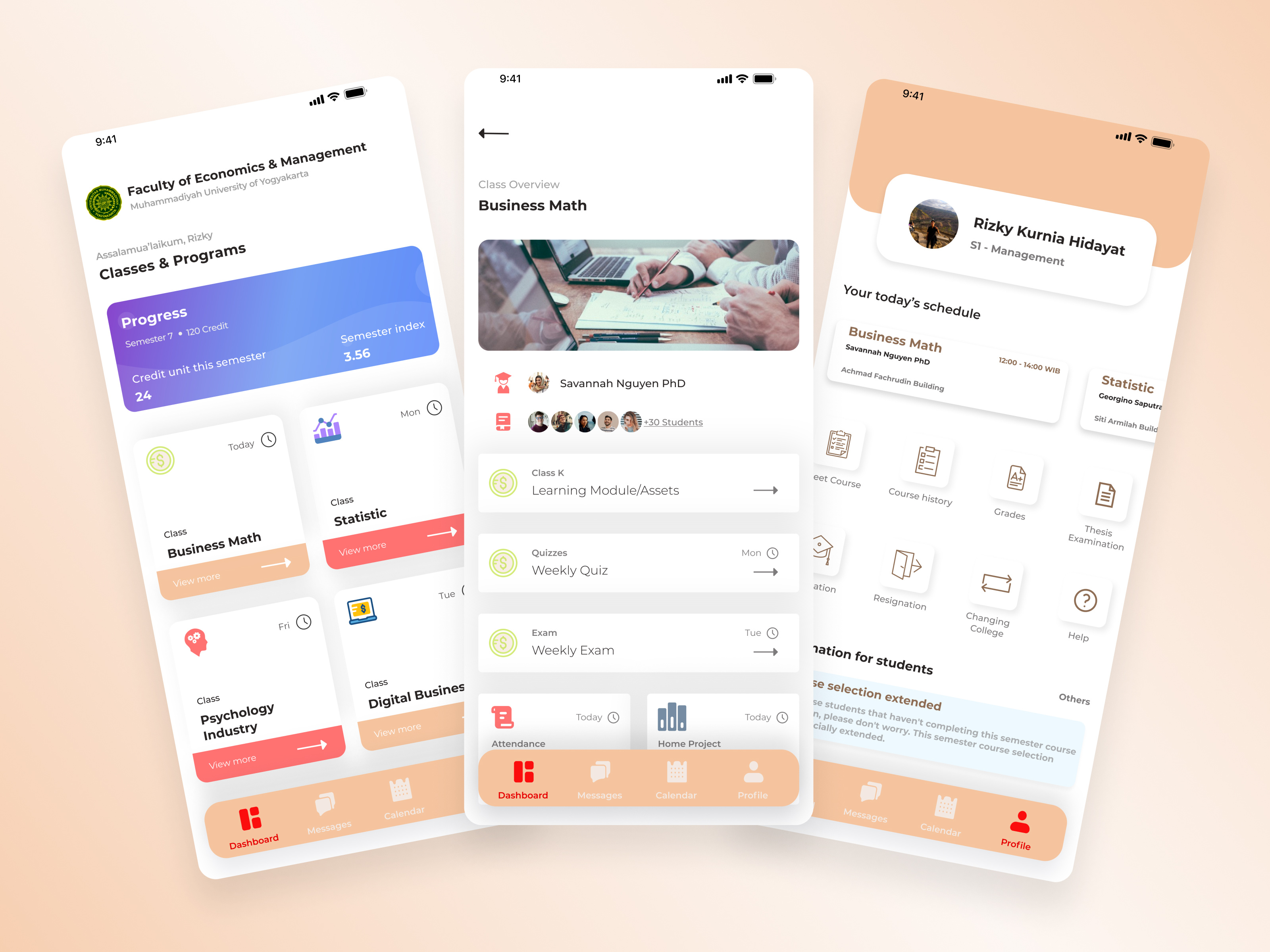 Redesigning My Campus Learning Application graphic design ui