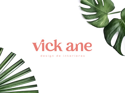 Vick Ane - Branding & Visual Identity branding design graphic design interiores key visual logo logotipo pattern