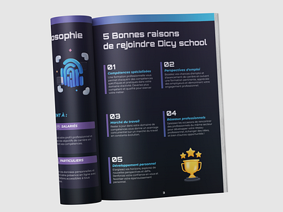 DICY SCHOOL BOOK book branding graphic design