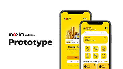 Maxim App Redesign branding graphic design logo maxim maximapp redesign redesignui ui uiux