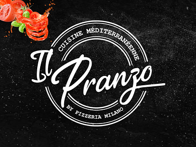 IL PRANZO LOGO branding graphic design logo