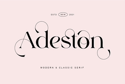 Adeston - Modern Classic Serif