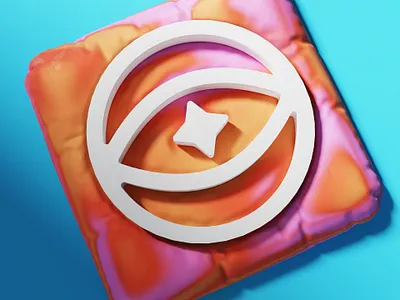 Plush 3d graphic design illustration mockup