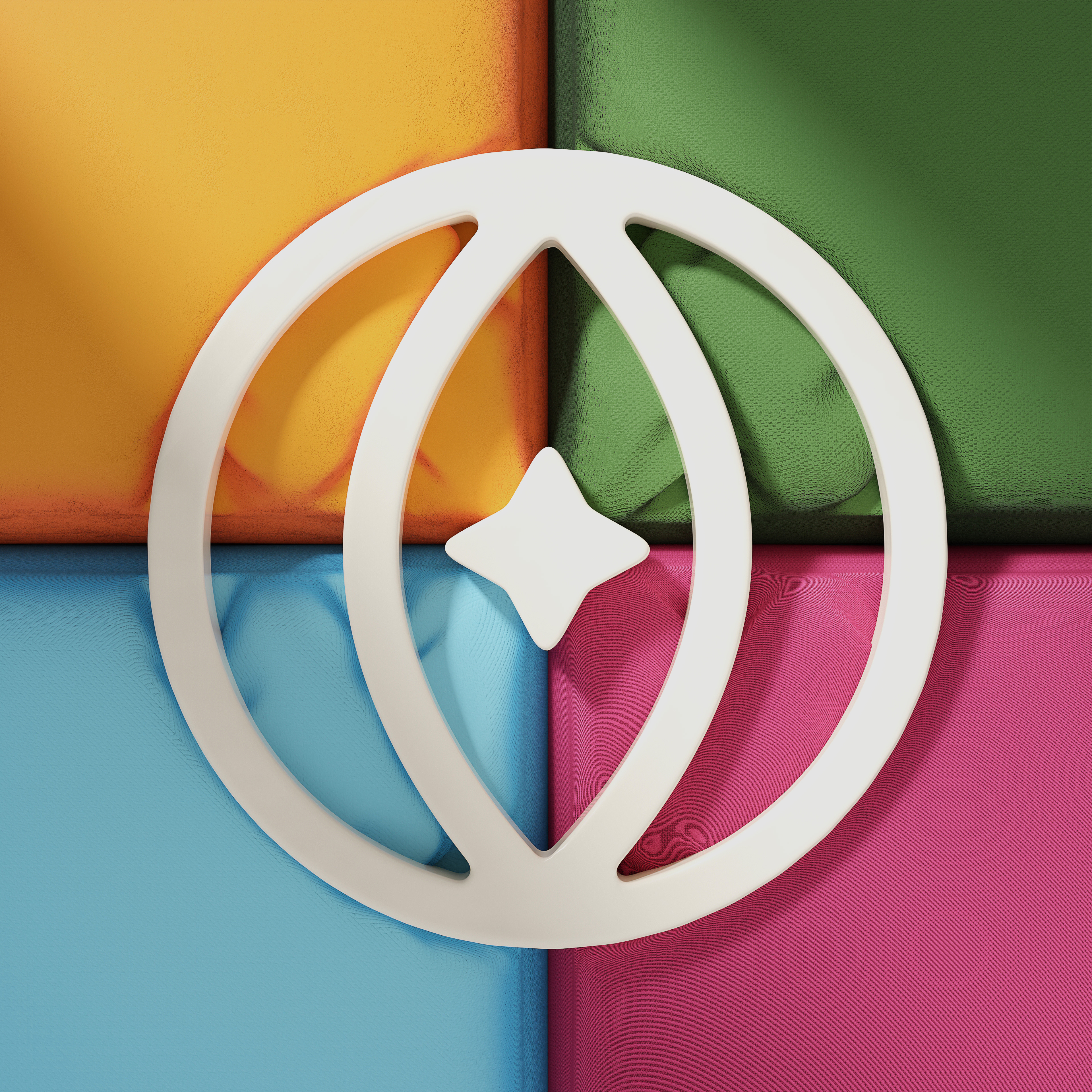 Plushes 3d branding design graphic design logo