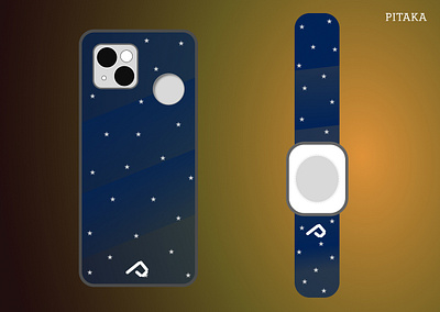 PHONE CASE AND Apple Watch app branding graphic design illustration logo ui