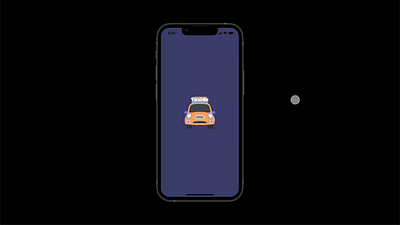 Taxi app figma logo ui ux uxui design