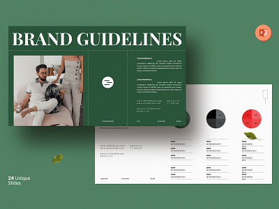 Brand Guidelines Presentation print on demand