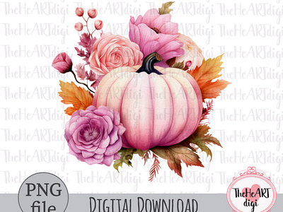 Pumpkin Sublimation designs, themes, templates and downloadable