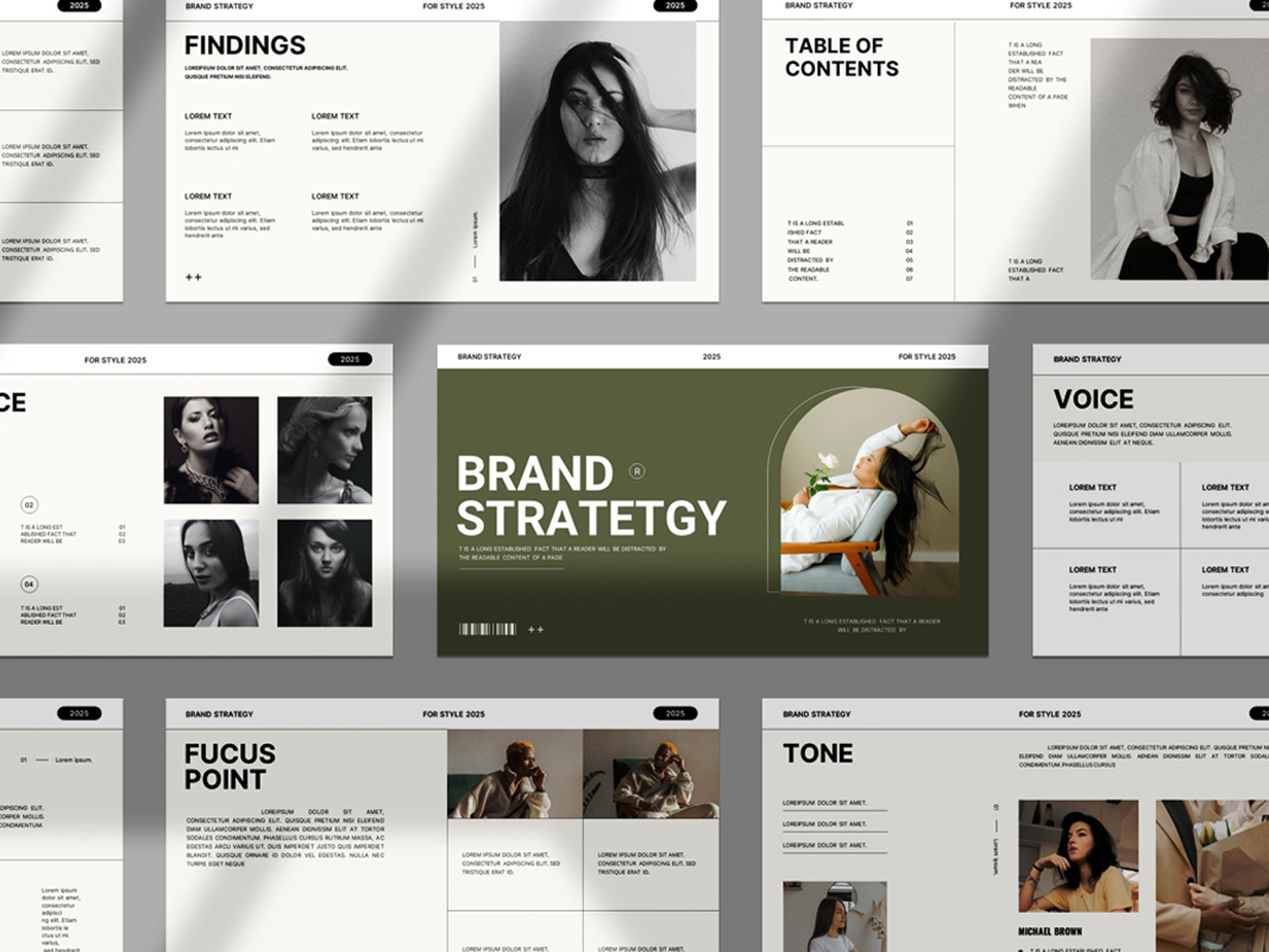 brand strategy presentation template