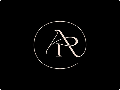 AR | Logo Concept ar ar logo ar monogram branding concept design elegant logo lettering letters logo logo designer logotype luxurious logo luxury logo monogram personal logo serif letters shape typography