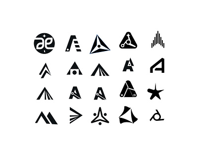 Latest logo explorations available brand identity branding design illustration logo pune vector veerendratikhe