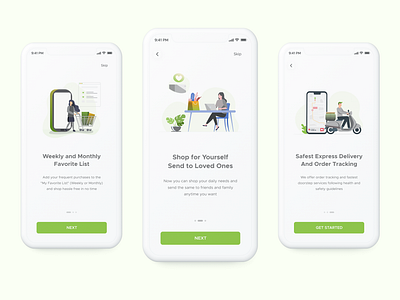 Grocery Mobile App | UI UX Design | Case Study animation animation product detail page case study ecommerce grocery home page illustration landing page minimal mobile app onboarding research ui ui design uiux user interface ux ux design web web design