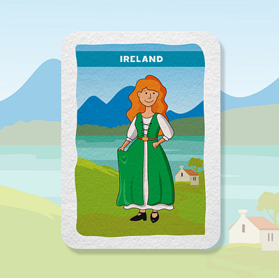 Welcome to Ireland adobeillustrator boardgame cartoon design digitalillustration freelanceillustrator graphic design illustration illustratorjob ireland landscape vectorart vectorillustration vectorillustrator