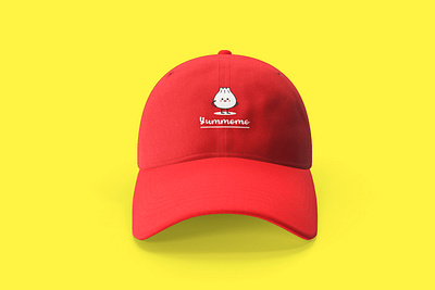 Cap Mockup Yummomo Brand branding cap capbolts collateral graphic design hat hatflag indian logo swag vintage