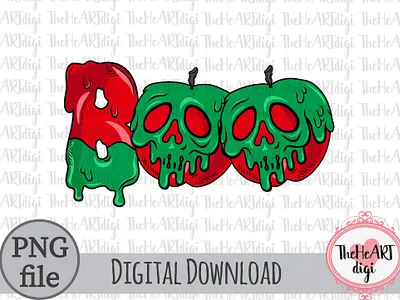 BOO Poison Apple Sublimation PNG Design apple boo cartoon creepy cute evil queen graphic design halloween illustration kids movie png poison apple spooky spooky halloween sublimation sublimation png t shirt t shirt design villain