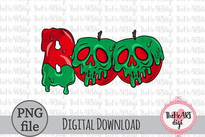 BOO Poison Apple Sublimation PNG Design apple boo cartoon creepy cute evil queen graphic design halloween illustration kids movie png poison apple spooky spooky halloween sublimation sublimation png t shirt t shirt design villain