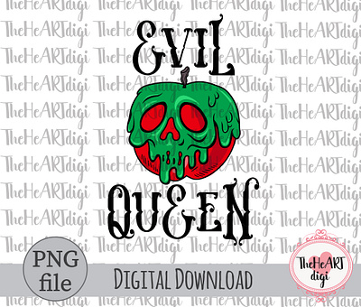 Evil Queen Sublimation PNG, Poison Apple PNG apple cartoon evil evil queen graphic design halloween hand drawn hand painting illustrate illustration kids cartoon movie poison poison apple queen sublimation sublimation png t shirt design vector villain