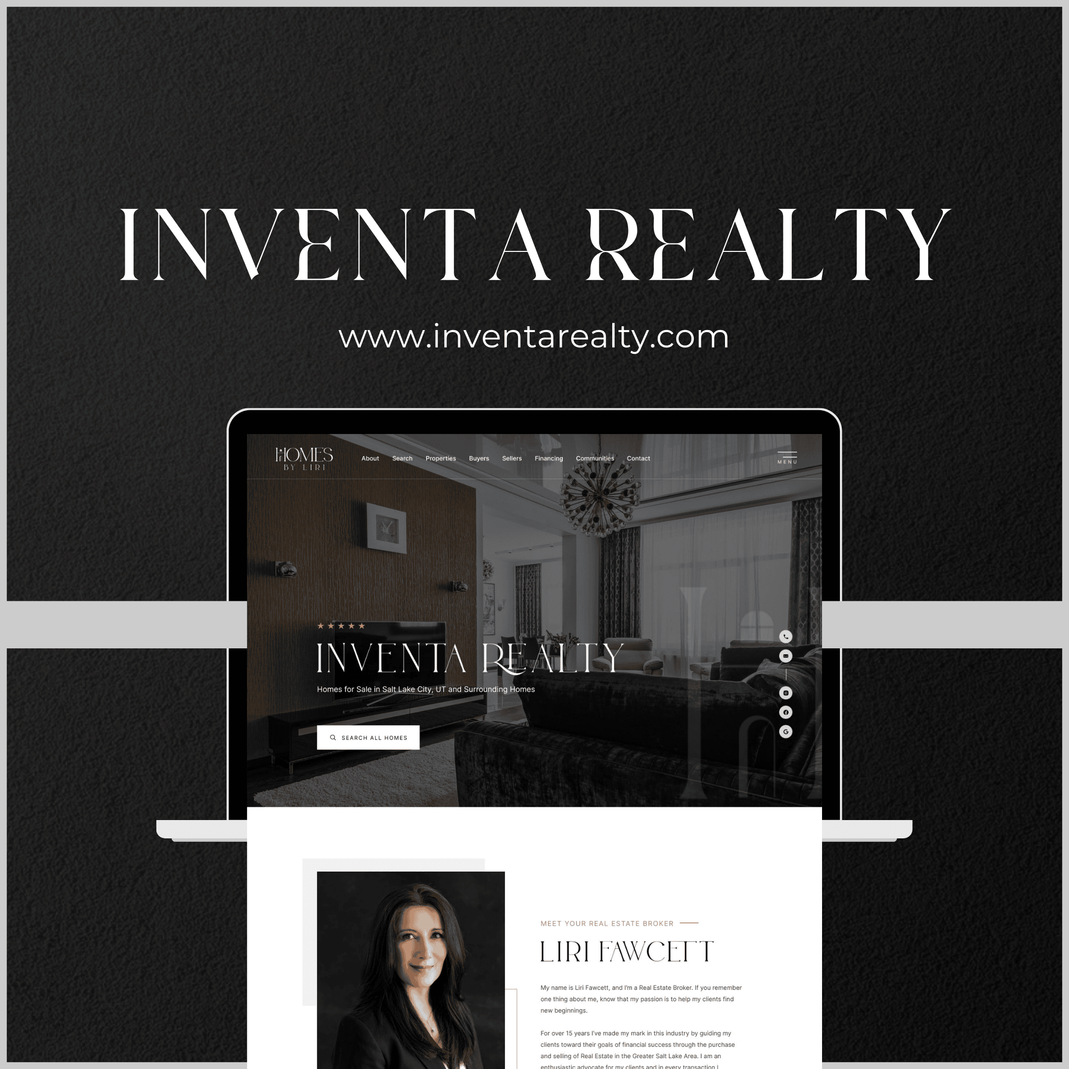 Real estate website design/development branding design graphic design real estate ui web websites