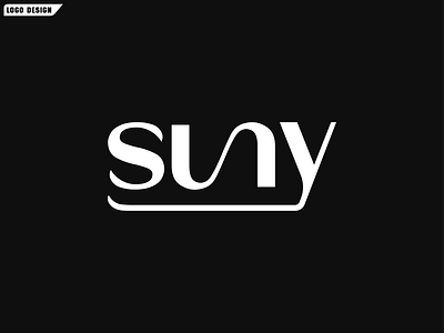 Suny. [Typography Logo] branding channel logo company logo companylogo creative logo customlogo design designer graphic design illustration letterlogo livetv logo logomaker simple logo suny typographylogo ui ux vector