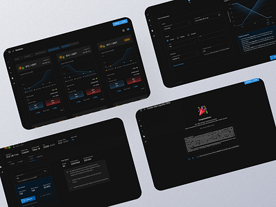 DIVA App - Market & Liquidity UI blockchain crypto crypto market crypto trading defi derivative app diva app finance illustration liquidity ui product design trade ui ui design