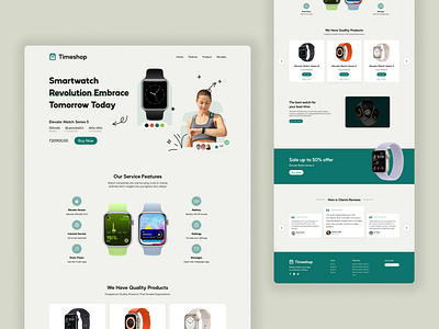 Timeshop Website design branding design typography ui ux