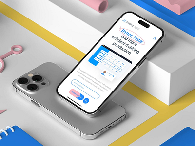 Dubbing Digital - Mobile design illustration mobile ui ux