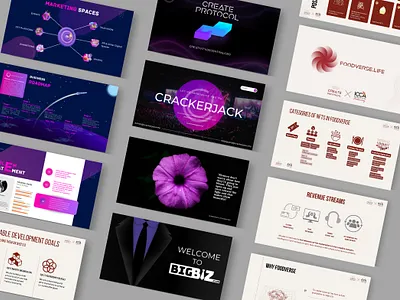 Pitch Decks branding graphic design pitchdeck