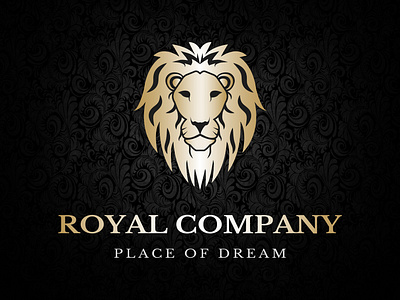 Premium lion logo brandidentity branding elegant graphic design lion logo luxury motion graphics premium royal solid ui