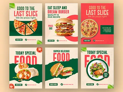 Food social media banner design 3d ad banner animation banner banner bundle business promo company banners graphic design headline logo promotional banner ui