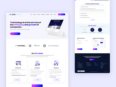 Aps Website design app branding design ui ux