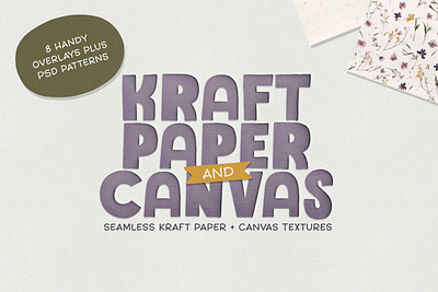 Kraft Paper & Canvas Textures canvas paper handmade kraft paper paper texture texture textures