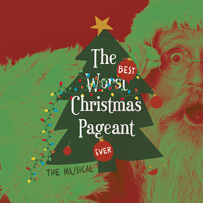 The Best Christmas Pageant Ever (musical) logo logo musical theater theatre