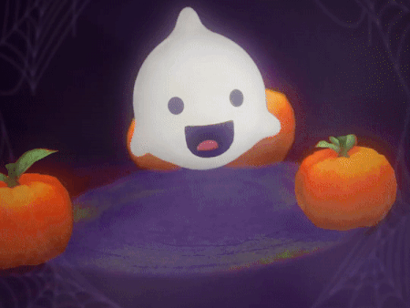 Phanto Prepares for His Favorite Month 👻 3d animation branding halloween logo