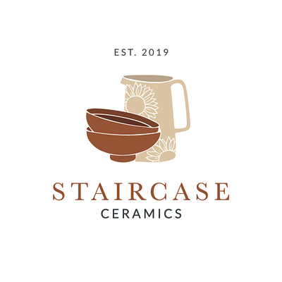 Staircase Ceramics Logo branding ceramics logo