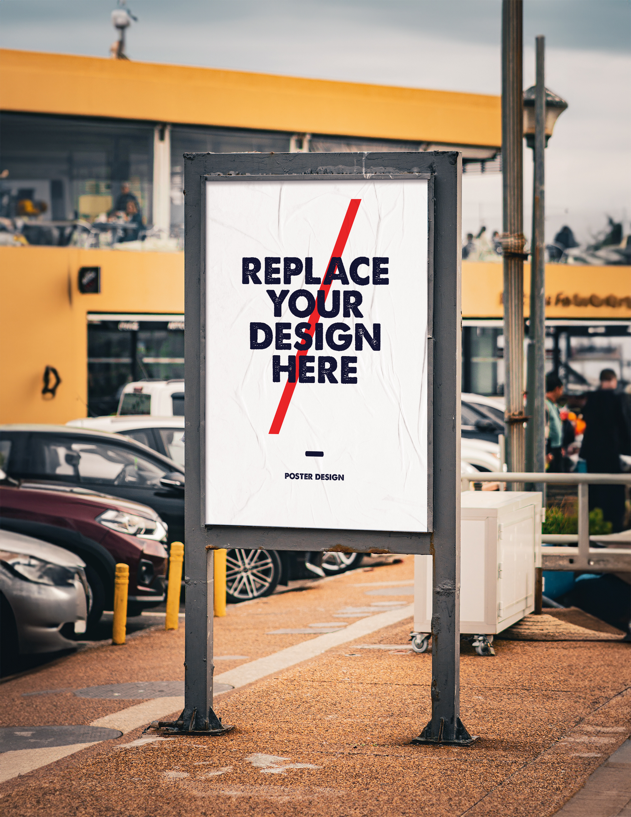 Poster Design ads branding cartel city design download graphic design interface maqueta mockup mockup poster poster psd street template