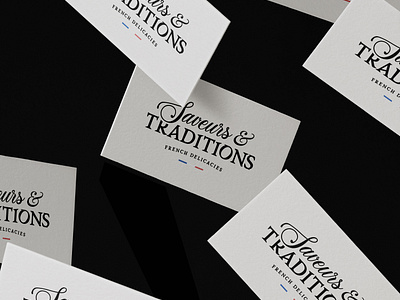 Saveurs & Traditions Logo Rebrand branding charcuterie cuisine eat food france french identity logo meat refresh saveurs taste tradition
