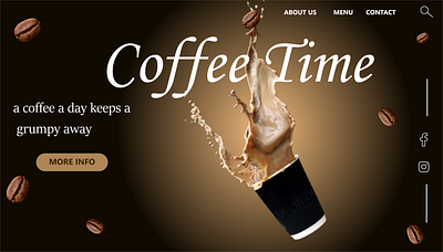 Coffee Landing page