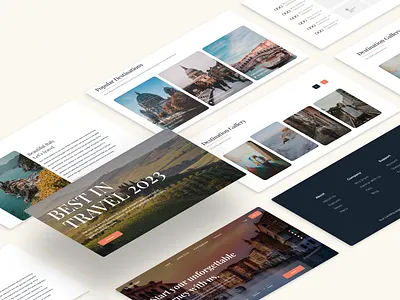 Traveling Website branding designer graphic design landing page travelling ui uiux uiux designer ux website website design