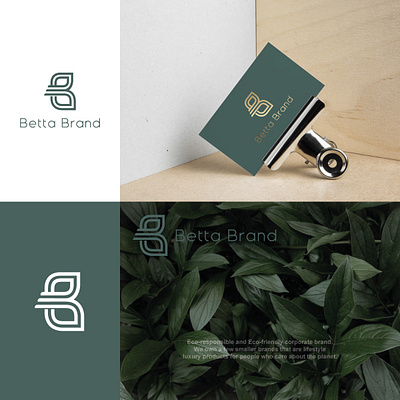 Betta Brand alphabet b floral letter monogram